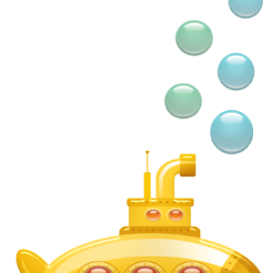yellow submarine, submarine, bubbles-4804446.jpg